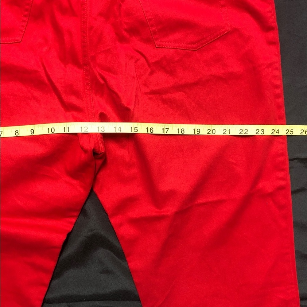 Ralph Lauren Vibrant Red Jeans - Picture 9 of 10